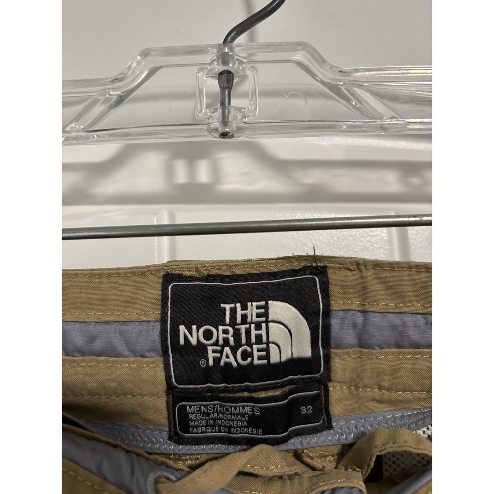 The North Face Pants Mens Large Brown‎ Cargo Hike Gorpcore Size 32 - Picture 2 of 3